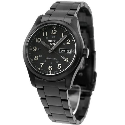 預購 SEIKO SEIKO 5 SBSA165 精工錶 5號 機械錶 39.5mm 黑面盤 鍍黑不銹鋼錶帶