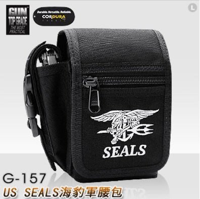 【LED Lifeway】GUN #G-157 US SEALS (公司貨) 海豹軍腰包