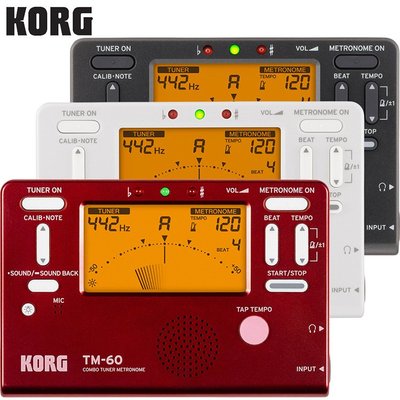 KORG TM-60 調音節拍器-大顯示螢幕/電池壽命長