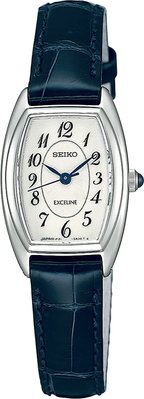 日本正版 SEIKO 精工 EXCELINE SWDB063 手錶 女錶 皮革錶帶 日本代購