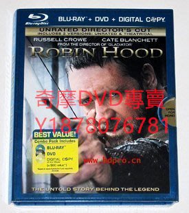 DVD 2010年 羅賓漢/諾丁漢/俠盜·驕雄/Robin Hood 電影