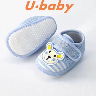 U·baby全店嬰兒鞋子0-1歲秋季學步鞋6-12個月男女寶寶軟底布鞋新生兒鞋3-8-9