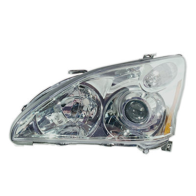 卡嗶車燈 適用於 LEXUS 凌志 RX330/RX350/RX400H 03-09 魚眼 HID 左側 大燈 電鍍