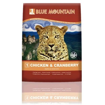 Blue Mountain 荒野藍山 腸胃保健專門配方 雞肉+蔓越莓 貓糧 5.5磅