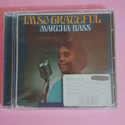 Martha Bass I'm So Grateful +11 英國版 CD 福音 靈魂 節奏藍調 B23