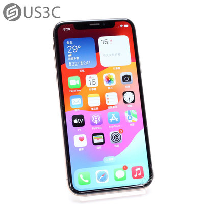 【US3C-台南店】【一元起標】Apple iPhone XS 64G 5.8吋 金色 HDR10影片播放 人像光線功能 六核心處理器 二手手機