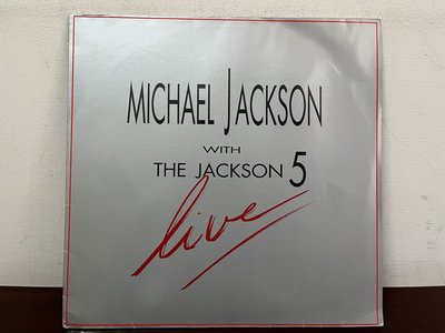 晨雨黑膠【西洋】歐首版, Michael Jackson with The Jackson 5 – Live!