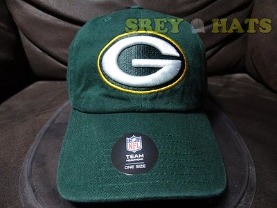 [SREY帽屋]預購＊47 Brand CLEAN UP NFL 綠灣包裝工 經典LOGO 美國純正購入 棒球帽 老帽