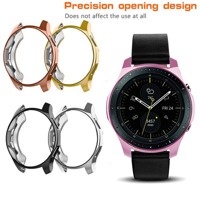 適用samsung三星手表保護套 Galaxy Watch 42mm46mm保護殼電鍍