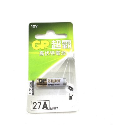 GP27A超霸高福特電池 12V