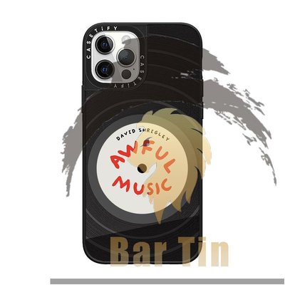 CASETIFY黑膠唱片 iPhone 14 Pro max手機殼 蘋果14Pro/14/13