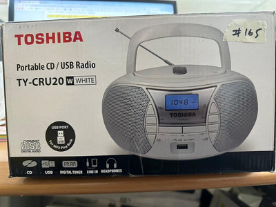 二手 /TOSHIBA CD撥放器 TY-CRU20 白色#165