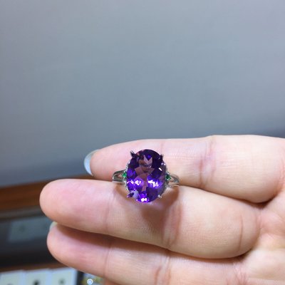 【紫水晶戒指】天然紫水晶戒指 優雅紫 全淨體 寶石級紫水晶 神秘高貴的紫色榮寵