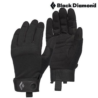 Black Diamond 攀岩確保垂降手套/耐磨手套 Crag Gloves  BD 801863 黑