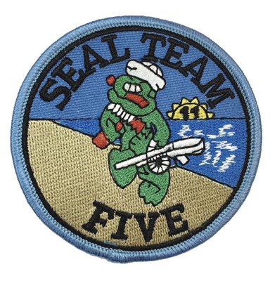 RayKae~刺繡臂章、燙貼布、熨燙徽章、刺繡燙布~SEAL TEAM 海豹隊