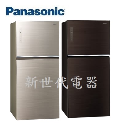 **新世代電器**請先詢價 Panasonic國際牌 650公升1級變頻雙門玻璃電冰箱 NR-B651TG