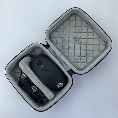 數位收納盒 收納包 耳機保護套 適用SteelSeries賽睿Sensei Ten 有線遊戲電競滑鼠收納包袋套盒子-麥德好服裝包包