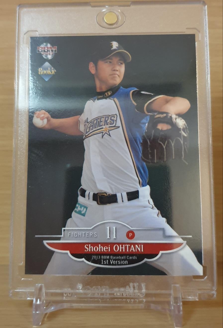 大谷翔平 2013 BBM Rookie 1st Version 正RC 第一張新人球員卡 shohei ohtani