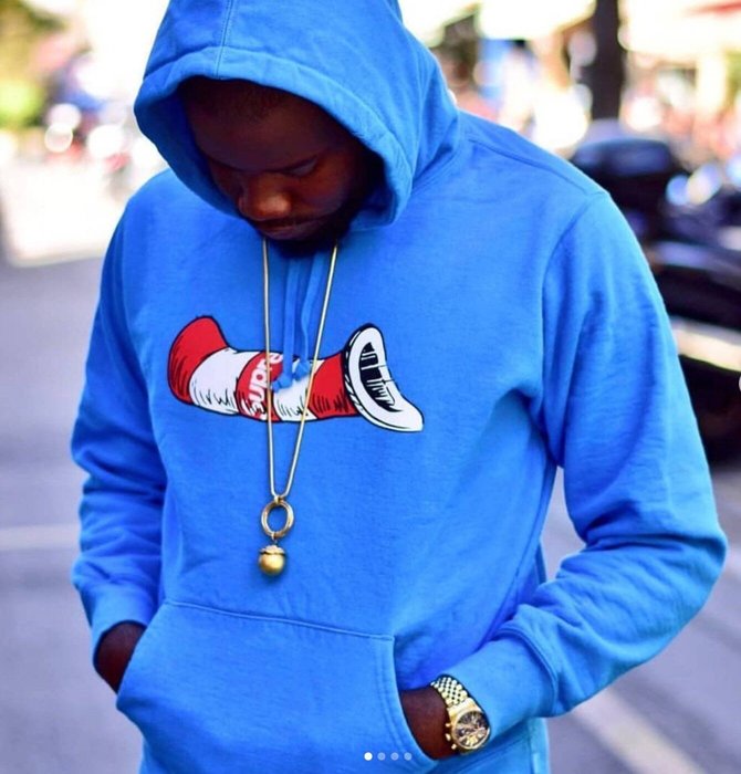 cat in the hat supreme hoodie