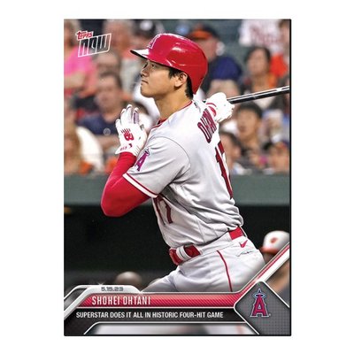 Los Angeles Angels Shohei Ohtani 2022 MLB Topps Now Card OS18