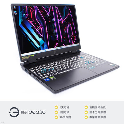 「點子3C」Acer PHN16-71-79C7 16吋筆電 i7-13700HX【保固到2026年2月】16G 512G SSD RTX4060 DN892