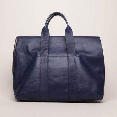 超值現貨出清】正品3.1 Phillip Lim 31 Hour Bag牛皮大款手提包海軍藍