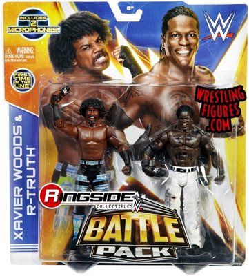☆阿Su倉庫☆WWE摔角 Xavier Woods & R-Truth Battle Packs 巨星對決雙打組 熱賣中