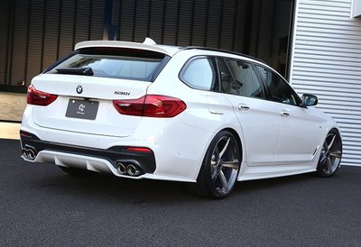 【樂駒】3D Design BMW 5-series G31 尾翼 後上擾流 上擾流 素材 改裝 空力 外觀 需烤漆