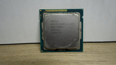 Intel® Xeon®  E3-1230 V2,, 3.3 GHZ (3.7 GHZ) / 8M ,,無內建顯示,,,4核心/8執行緒,,1155腳位...,