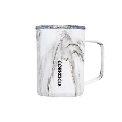 《不囉唆》CORKCICLE 三層真空咖啡杯 475ml-大理石紋【A434796】