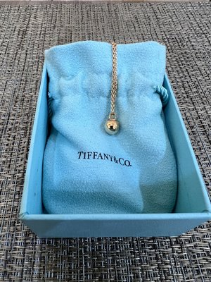Tiffany&amp;Co Tiffany 18K 18K金 黃金 球型 項鍊 Hard Wear 貴金屬