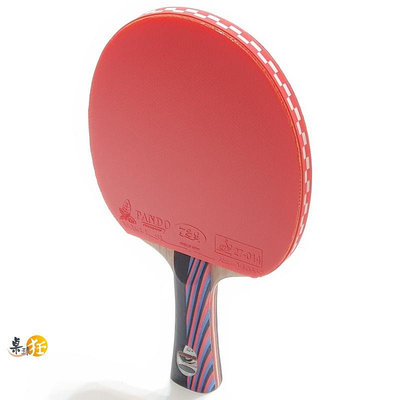 面顆膠皮組合 桌球拍套餐(貼好皮/護邊/拍套/球×2)長短顆粒體驗球拍
