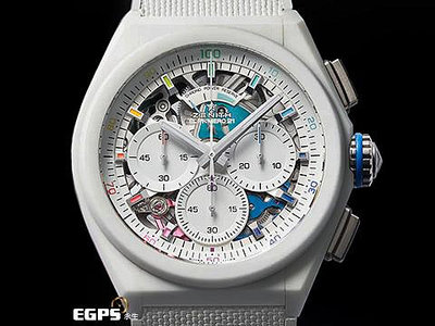 【永生流當品】2024單 ZENITH 真力時 El Primero 系列 49.9014.9004/01.R953 限量500支 NWU8368