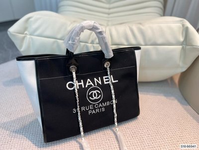 CHANEL 新款香奈兒沙灘包購物袋CHANEL沙灘包每年都會出新的款跟老款不同的logo裝飾更 NO127709