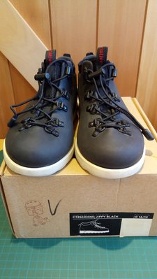 二手native 防水 兒童 黑色輕量靴 c12/13 J1 Fitzsimmons