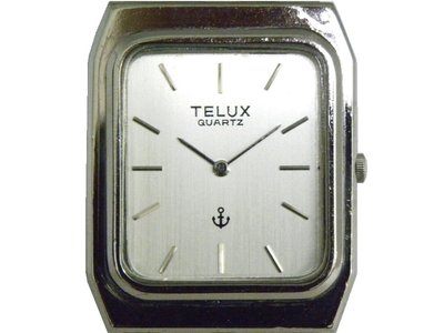[專業模型] 石英錶 [TELUX 751011] 鐵力士 簡約[超薄]時尚錶[銀色面]中性錶/軍錶