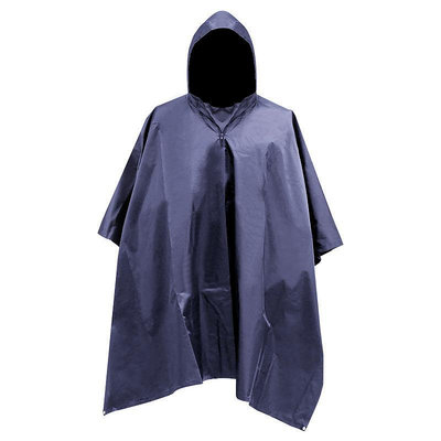 分體雨衣 兩件式雨衣 雨披 雨傘 雨具 外貿斗篷雨衣三合一成人連體雨披戶外登山背包徒步露營LO