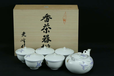【二手】光峰花卉茶具 瓷器 擺件 日本回流【久藏館】-962