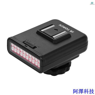 阿澤科技Ordro LN-3 Studio IR LED 燈 USB 可充電紅外夜視紅外照明器,用於數碼單反相機攝影 L B3.