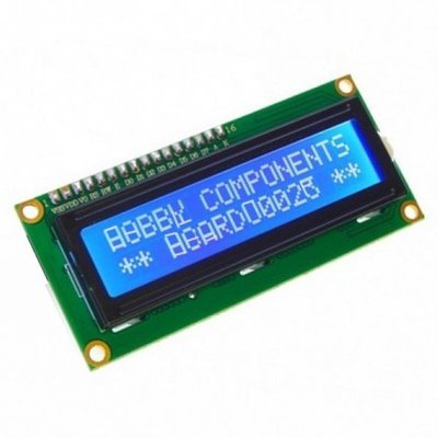 LCD1602顯示模組IIC 界面  藍屏背光LCM液晶顯示I2C模組 16x2藍底白字