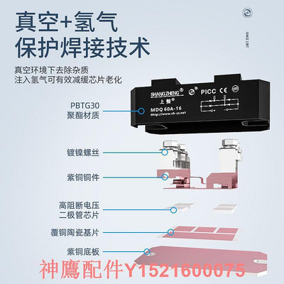 上整單相整流器整流橋模塊充電器MDQ12V100A220V大功率直流電60A