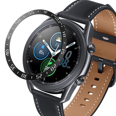 適用於三星galaxy watch 3 41mm 45mm 刻度圈 錶盤刻度保護套 手錶 錶環鋼圈 錶帶鋼圈