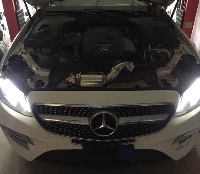 全車霸benz 當派downpipes W213 E0 E250 00 E400 E43 E63 Gle43 Yahoo奇摩拍賣