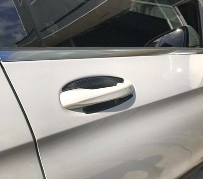 圓夢工廠 Benz 賓士 W205 S205 C300 C350 C400 改裝 卡夢 碳纖 車門把手防刮門碗內襯貼