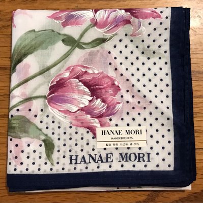 ￼日本手帕 擦手巾  Hanae Mori 森英惠 no. 18-20 45cm