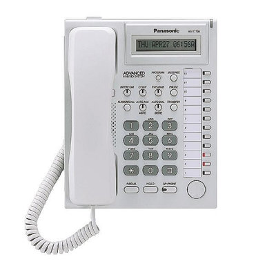 國際牌總機 KX-TES824 用數位來電顯示話機, KX-T7730X公司貨,相容所有KX-7730/KX7750 話機