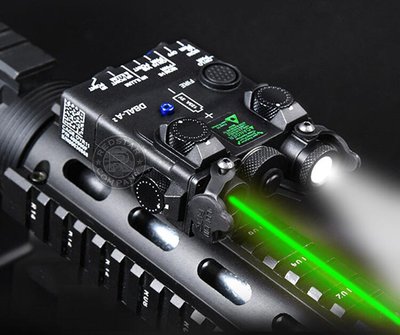南 武星級 DBAL-A2 綠雷射 指示器 黑 ABS ( 雷射指星筆綠點紅外線紅點激光定標器指示燈瞄準鏡紅雷射手電筒