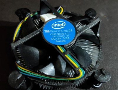 Intel鋁底原廠風扇 1150 1151 1155 1156 1200腳位通用 (全新現貨)