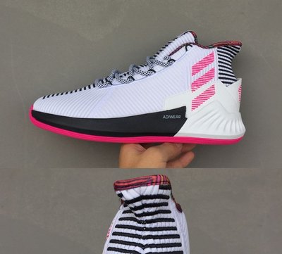 Adidas D Rose 9 罗斯9 玫瑰粉 篮球鞋BB7658  8~12.5
