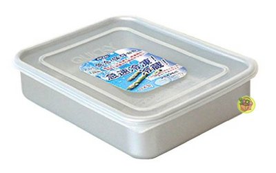 【JPGO】日本製 Akao alumi 鋁製保冷保鮮盒 食材急速冷凍解凍~淺型 大 2L #042